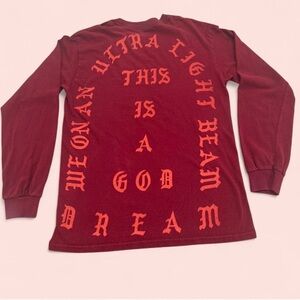 Rare Kanye West The Life of Pablo era long sleeve